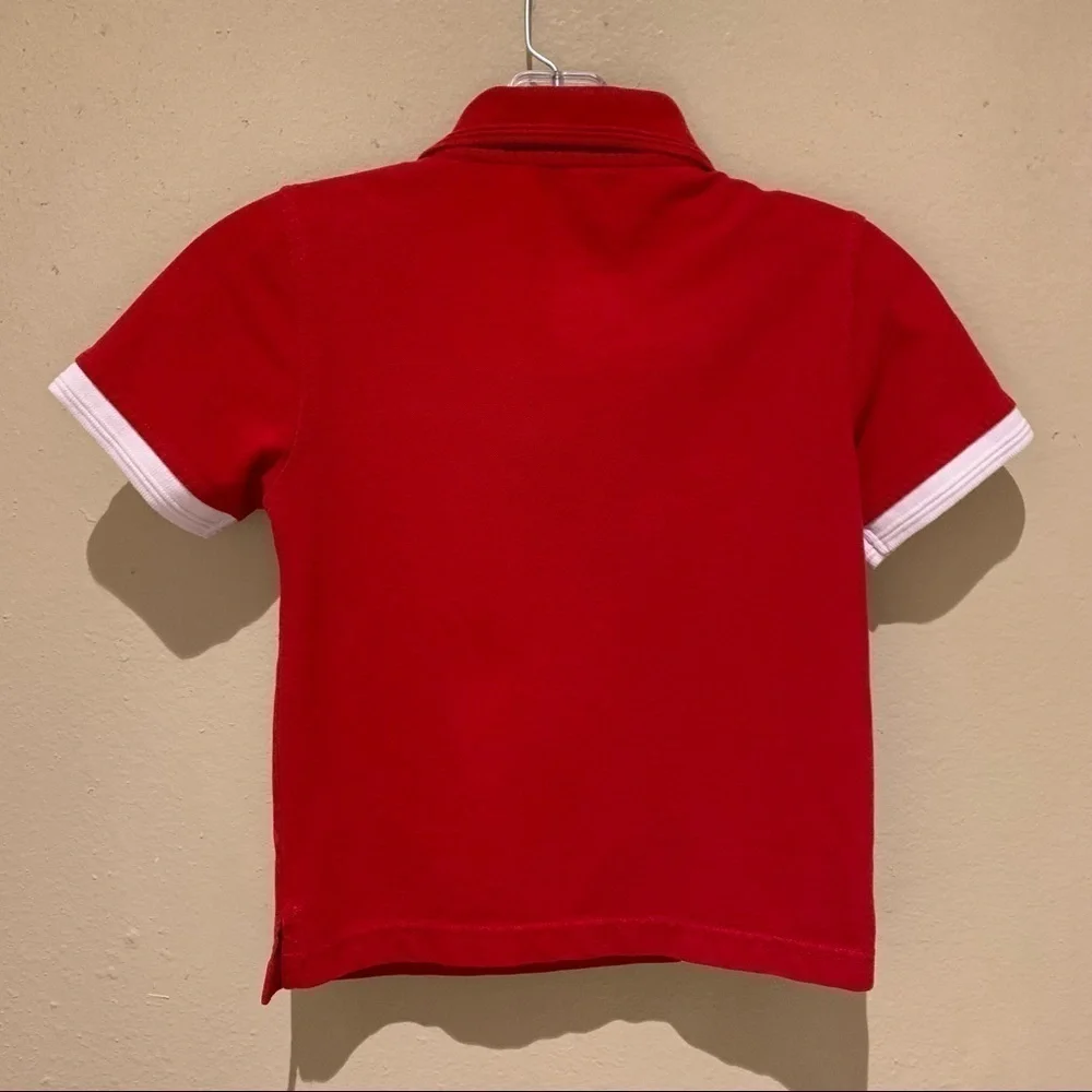 Harmony Public School Unisex Uniform Short Sleeve Polo Shirt. Size YS